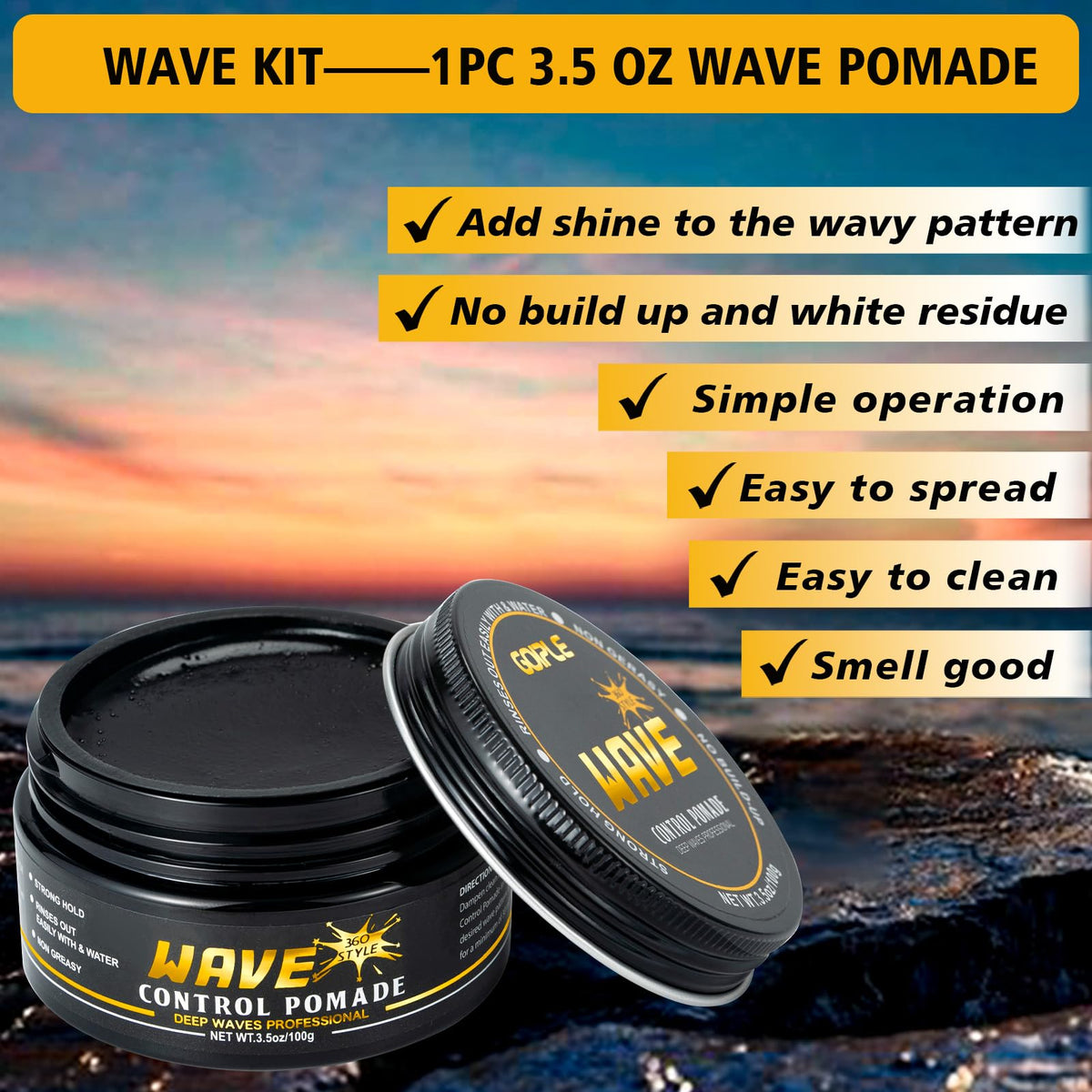 Goiple pocket combs laid out to show portability and precise styling control