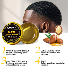 Goiple satin durag folded offering friction-free overnight wave protection