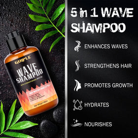 Goiple shampoo lather close-up, rich foam that cleanses without over-drying