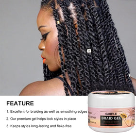 Goiple styling tools flatlay with combs clips and du-rag for convenience
