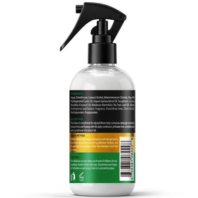Goiple bottle inside travel bag showing portability for on-the-go wig maintenance