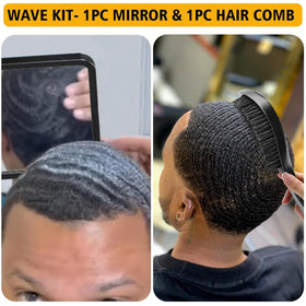 Goiple waves under silky durag preserving pattern overnight