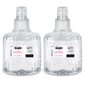 GOJO front packaging showing refill and clear appearance for approachable use