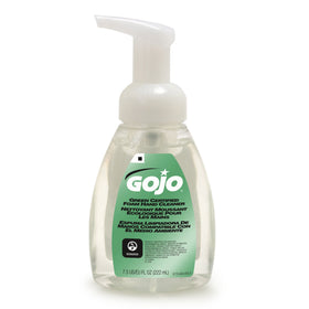 GOJO pump nozzle detail demonstrating easy dispensing and controlled portioning
