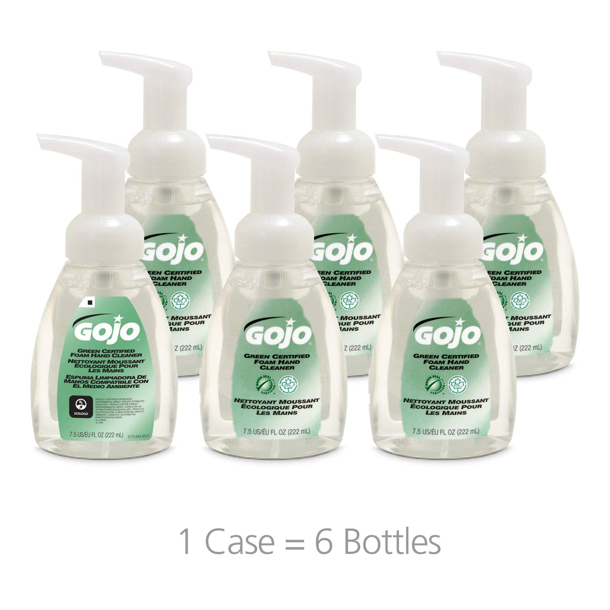 GOJO bottle on office countertop showing convenient placement and accessibility
