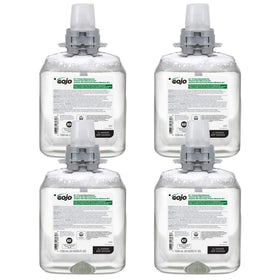 GOJO E1 refill front label showing product name and certifications for easy identification and compliance