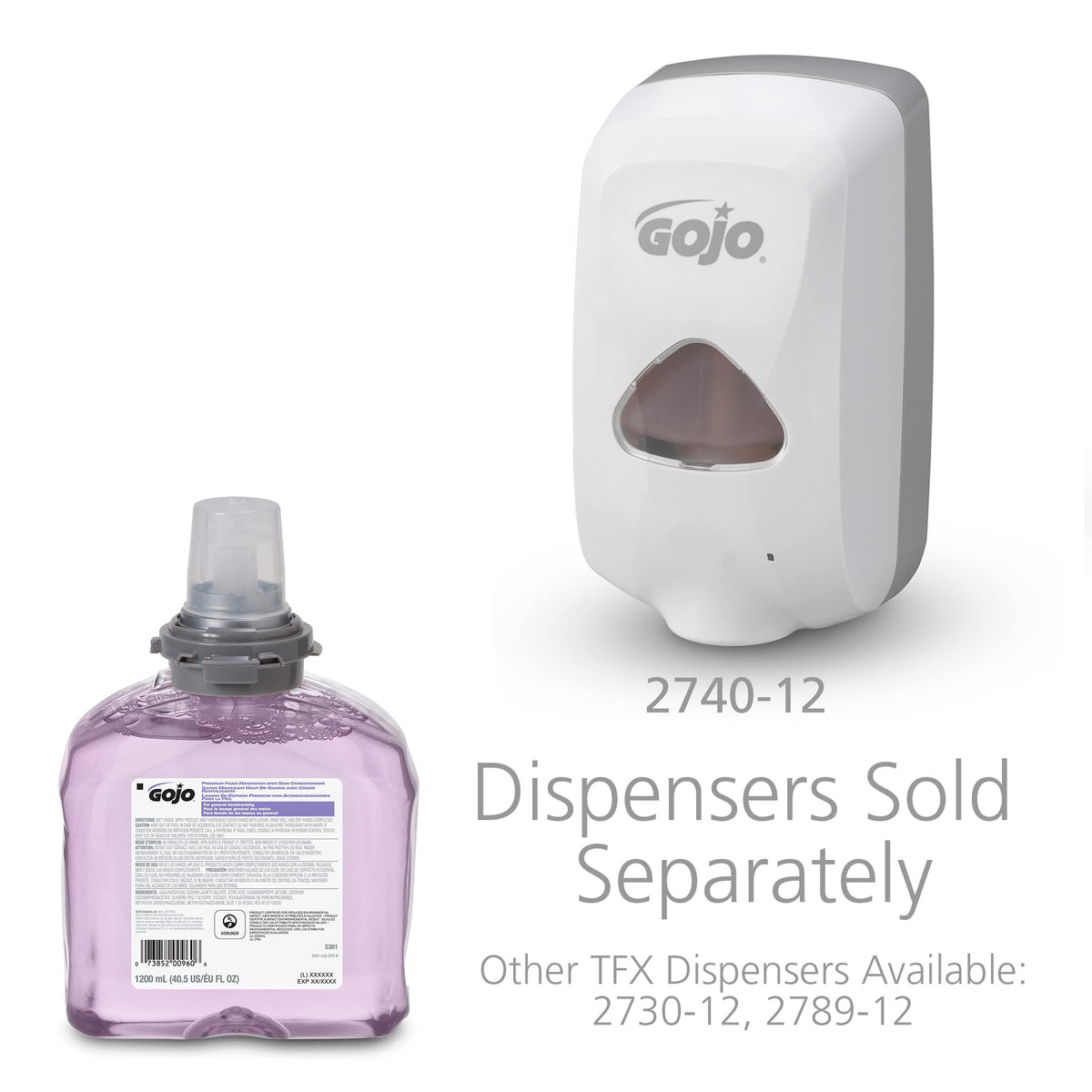 GOJO foam texture on hand illustrating gentle lather and quick rinse
