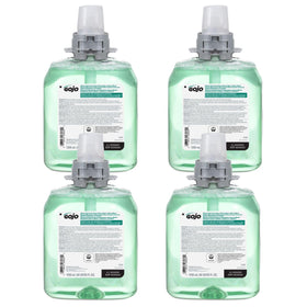 GOJO front packaging 1250 mL refill showing label and scent benefits