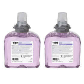 GOJO front packaging cranberry refill showing product label and volume benefit