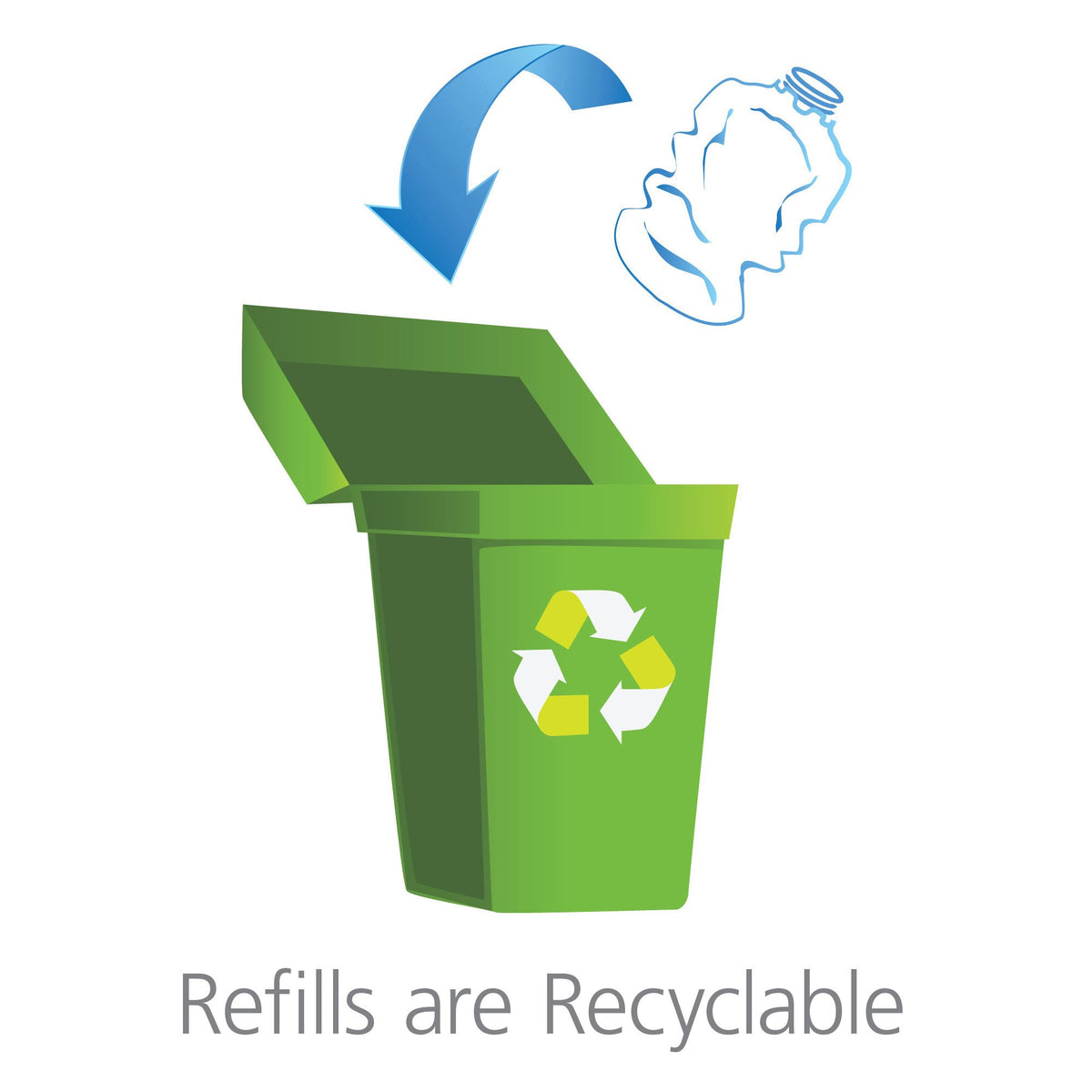 GOJO in a restroom lifestyle scene promoting pleasant scent and facility cleanliness