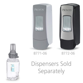 GOJO PROVON sanitary sealed refill valve detail highlighting fresh dispensing valve hygiene benefit