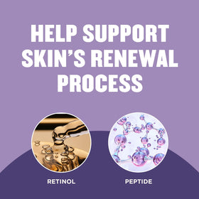 Gold Bond applied to cheek demonstrating gentle night-use hydration