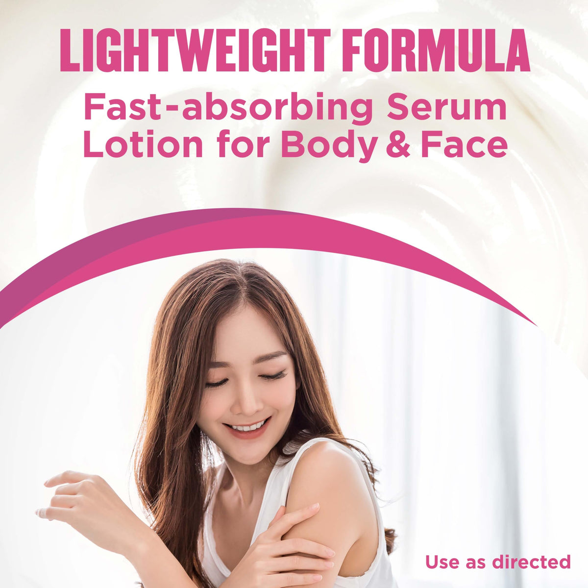 Gold Bond ingredient label close-up with collagen and oils, highlights nourishing formulation benefit