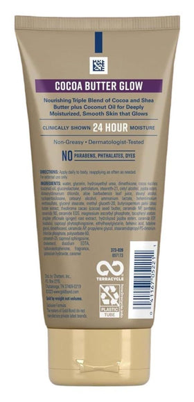 Gold Bond cream oil applied to legs demonstrating hydrated smooth skin