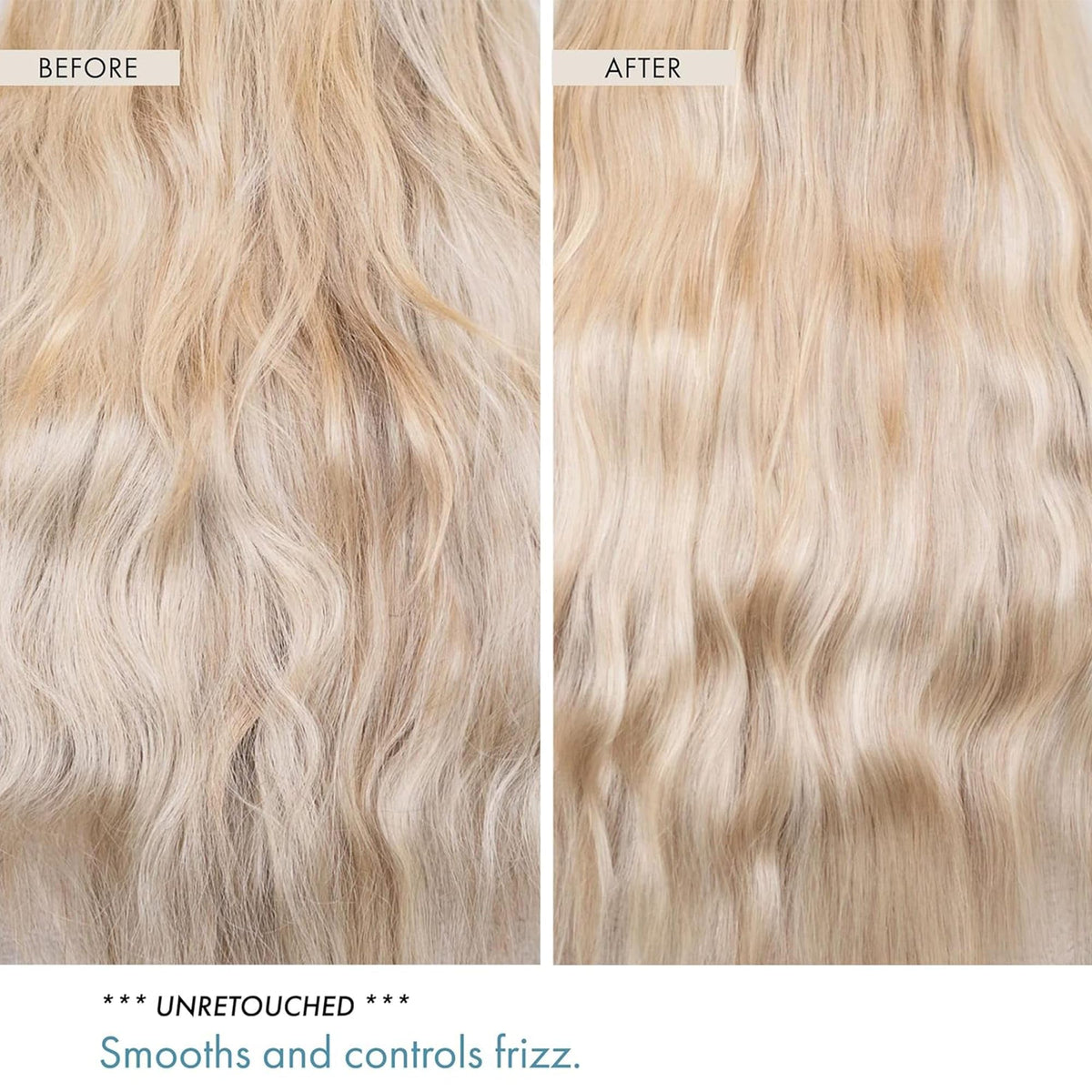 Goldie Locks after-styling hair showing smooth finish and healthy-looking shine