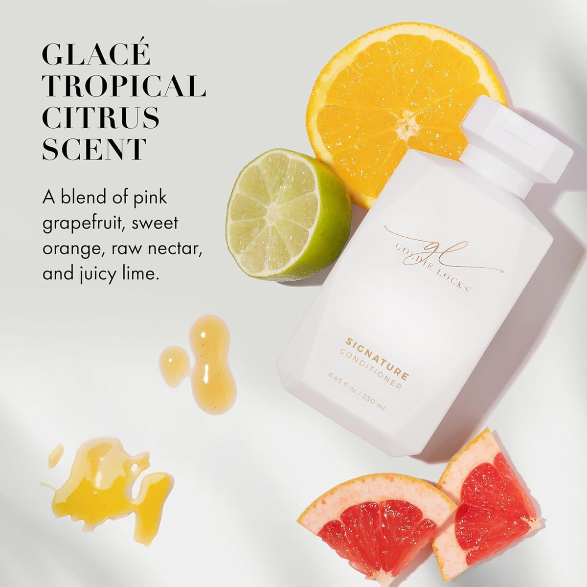 Goldie Locks used on color-treated hair demonstrating safe, gentle conditioning