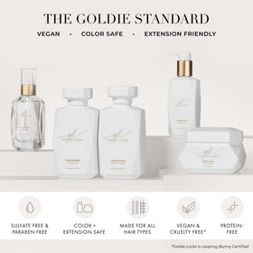 Goldie Locks supplement beside breakfast as part of morning routine