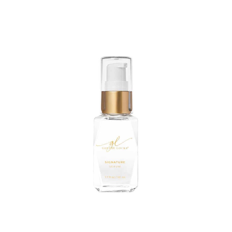 Goldie Locks front packaging showing bottle and label for quick ID and benefit