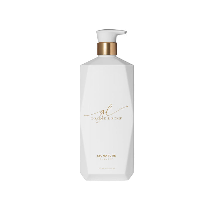 Goldie Locks front bottle view showing clean label and large size benefit