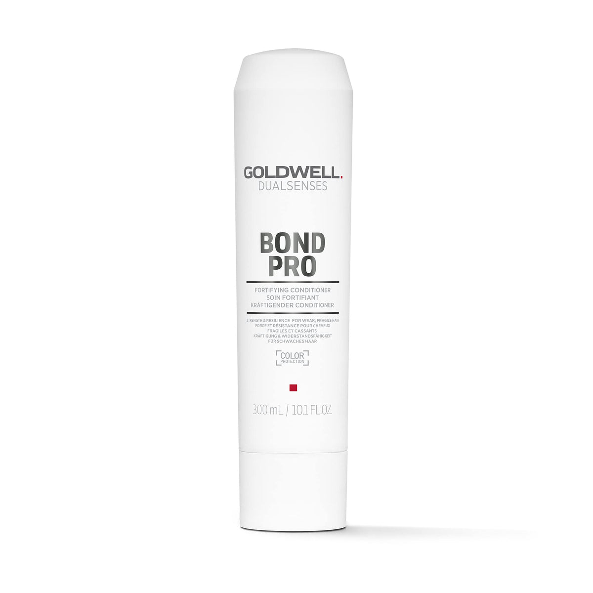 Goldwell bottle front packaging showing product name and size, highlights salon quality