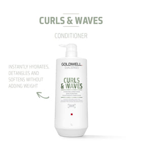 Goldwell conditioner creamy texture close-up demonstrating lightweight hydration
