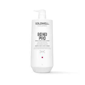 Goldwell front packaging showing 1L bottle and clear product branding benefits