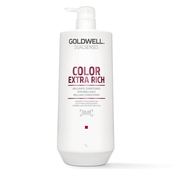 Goldwell front bottle showing label and 1L size for salon savings