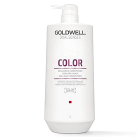 Goldwell front packaging showing 1L bottle and brand shine benefits