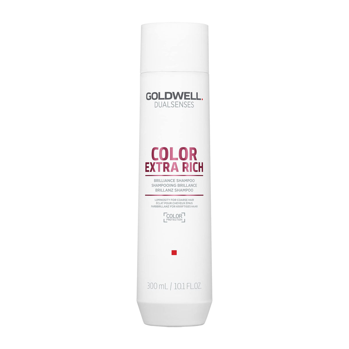 Goldwell Dualsenses front packaging showing bottle and label for color care