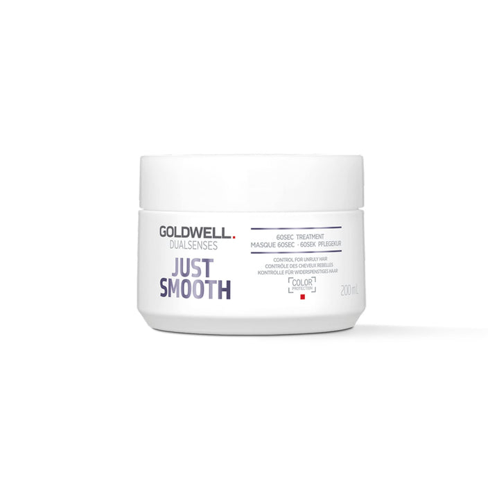 Goldwell bottle front view showing brand and smooth result