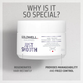 Goldwell cream texture close-up showing smooth consistency and quick action