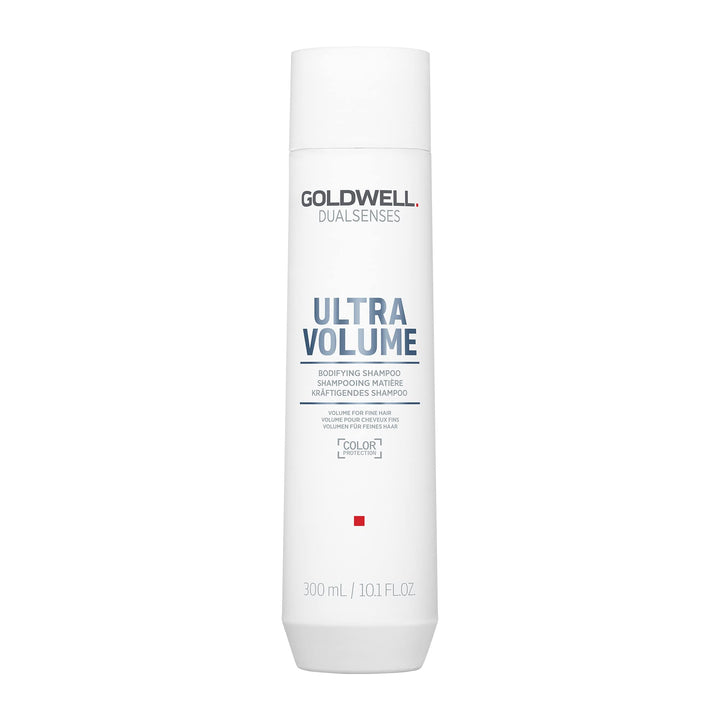 Goldwell front bottle showing brand and volumizing design benefit