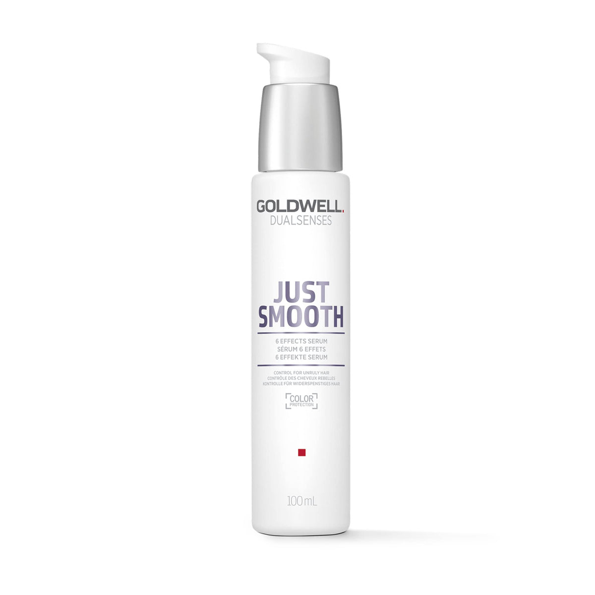 Goldwell Just Smooth front packaging showing product and benefits
