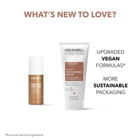 Goldwell Roughman size comparison next to coin for travel-ready convenience