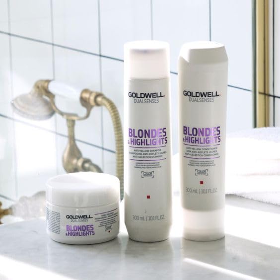 Goldwell size comparison with hand illustrating the 200ml travel-ready bottle