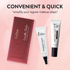 GOLLEE lifestyle setup on bathroom mirror showcasing at-home professional results