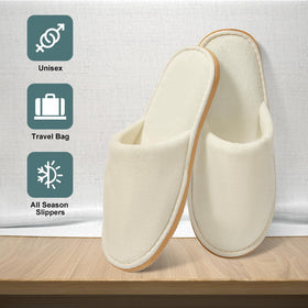 GONG GONG reusable non-woven bag with slippers for gifting and storage