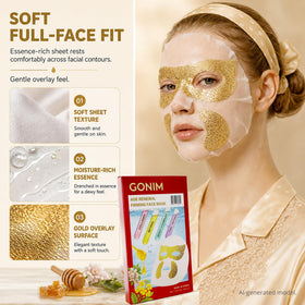 GONIM serum texture on hand highlighting rich essence for deep hydration