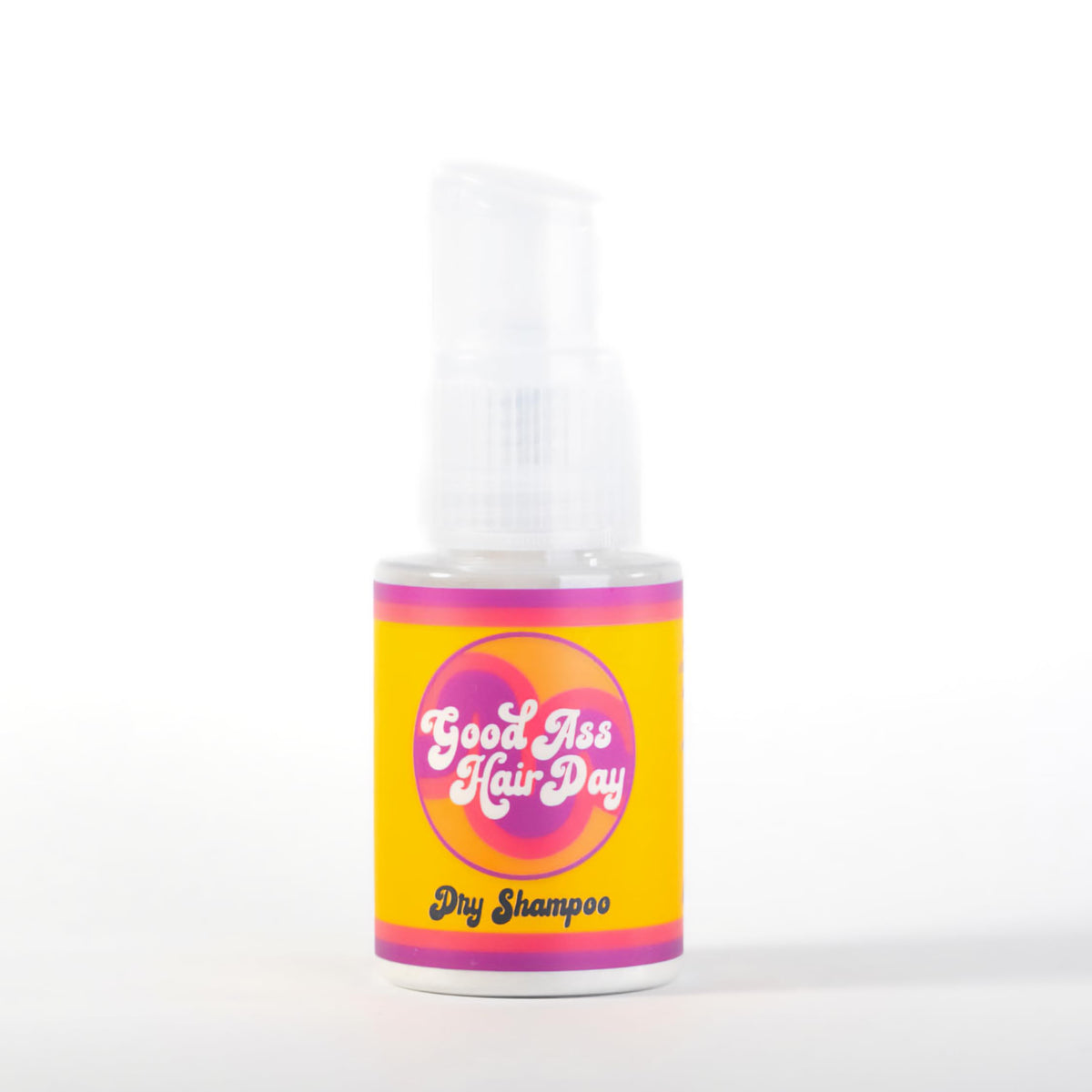 Good Ass Hair Day front packaging showing compact travel-friendly design and vanilla scent
