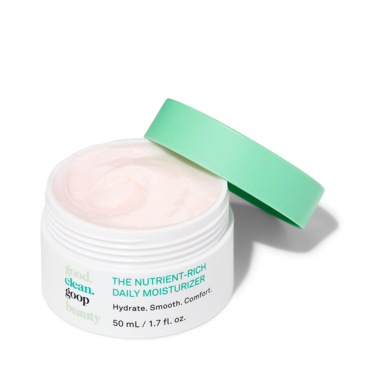 good.clean.goop product front packaging showing jar and label benefits