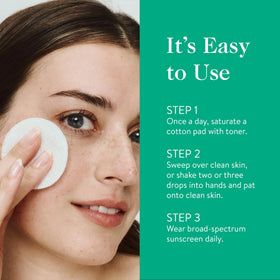 good.clean.goop bottle in hand showing size and easy daily use