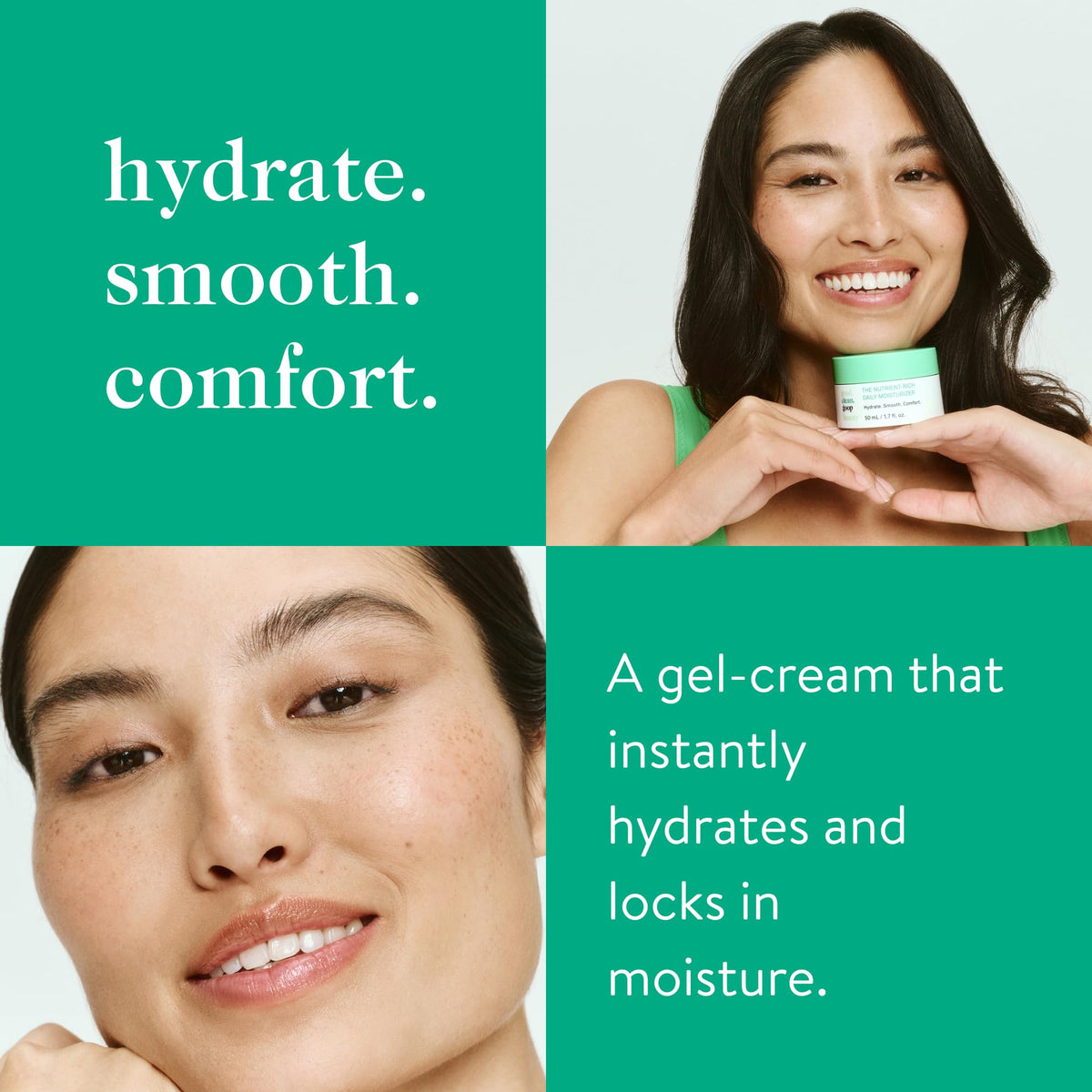 good.clean.goop open jar showing gel-cream texture and smooth finish