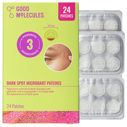 Good Molecules front packaging showing product and claim for targeted fading