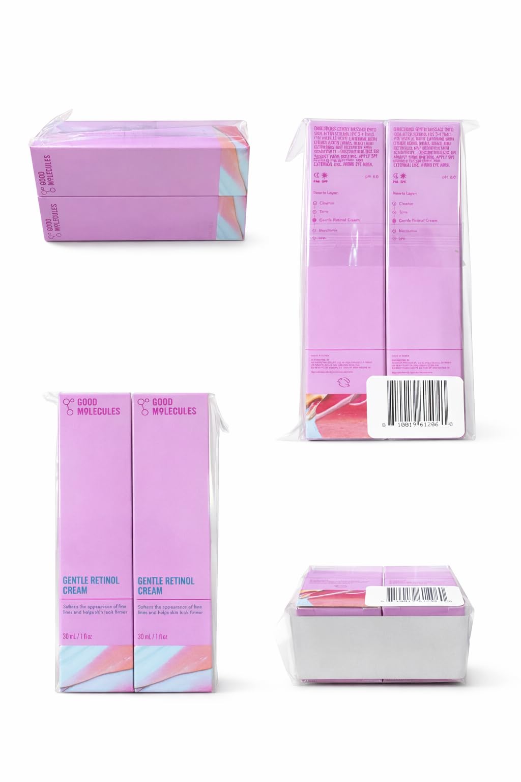 Good Molecules product label view highlighting key ingredients and clarity of formulation