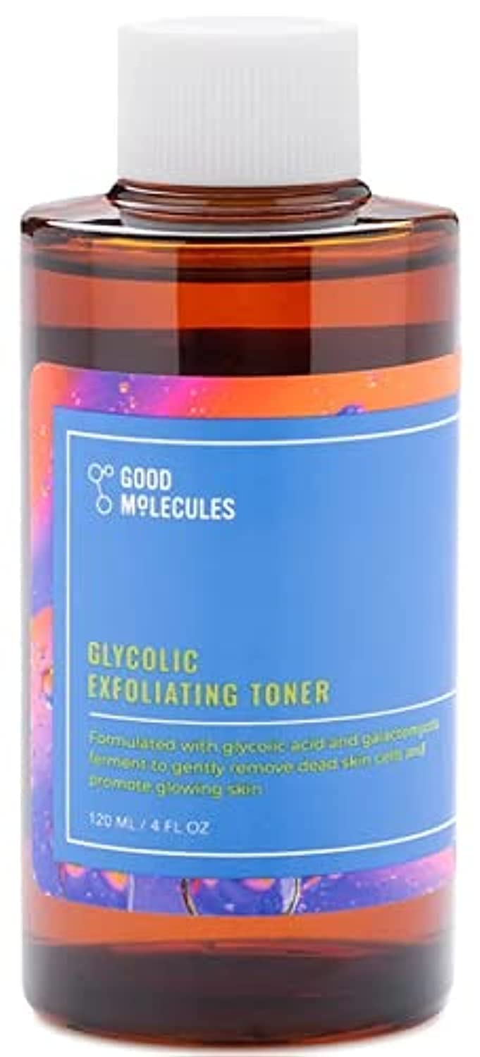 Good Molecules toner front bottle view showing label and volume for clear identification and trust