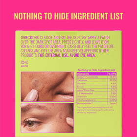 Good Molecules ingredient graphic with glabridin and nonapeptide-1 benefits