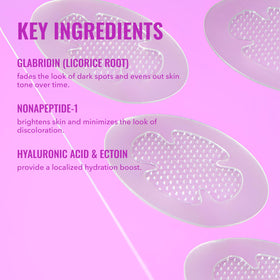Good Molecules patch held in hand showing scale for accurate placement