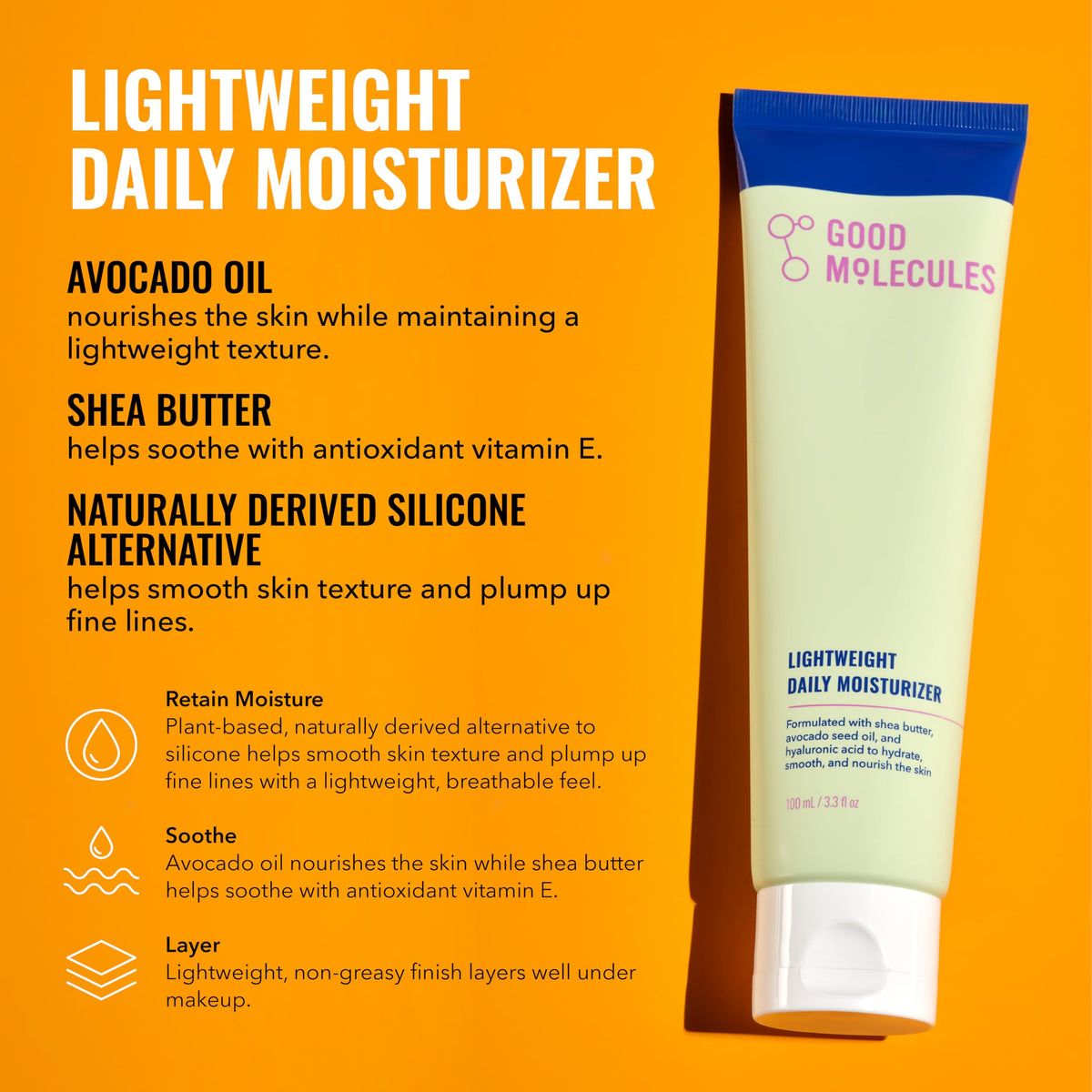Good Molecules routine flatlay of all five products for an easy daily regimen