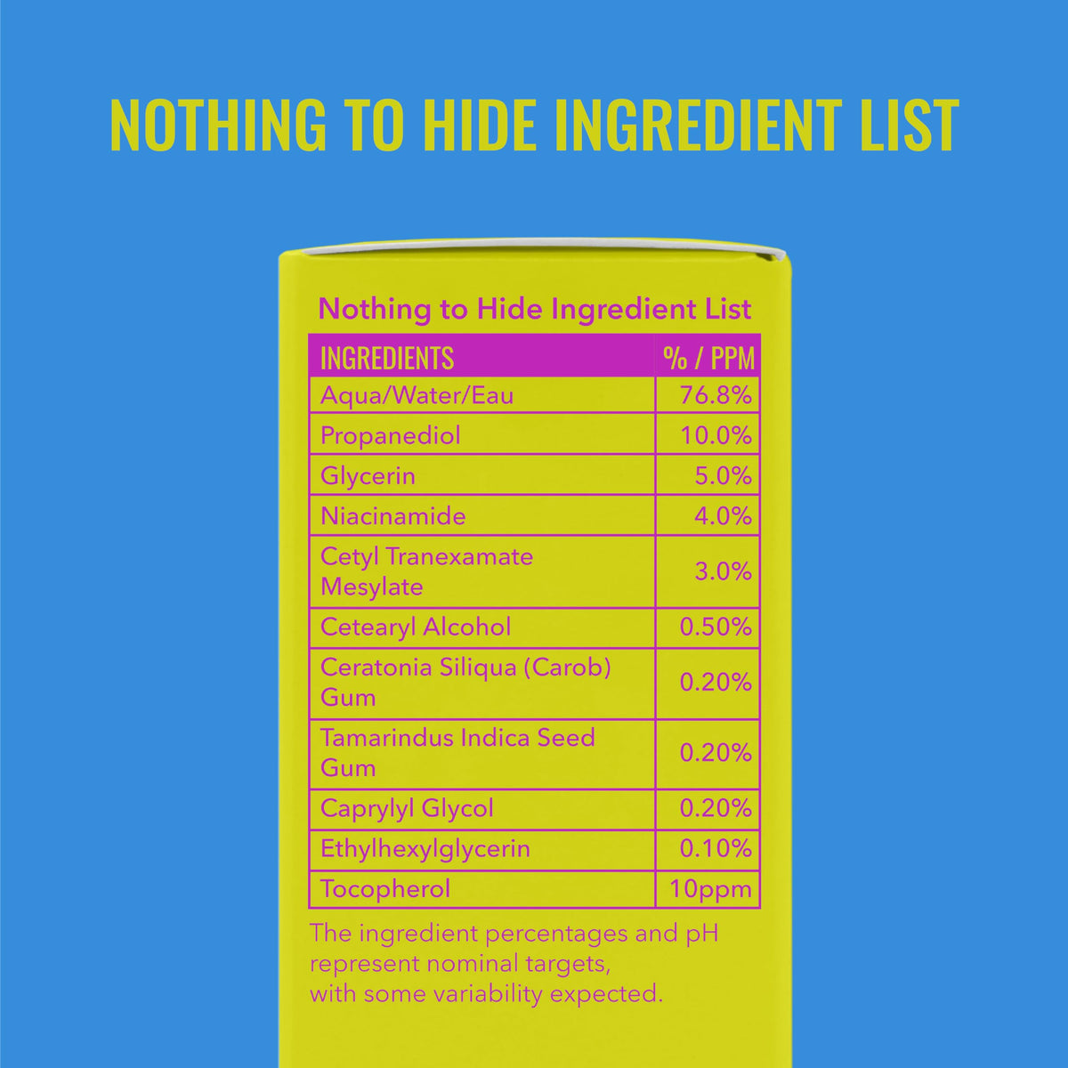 Good Molecules serum on bathroom shelf in routine setting, integrates easily