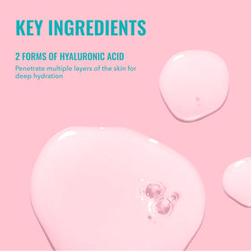Good Molecules serum texture drop on fingertip showing lightweight absorption